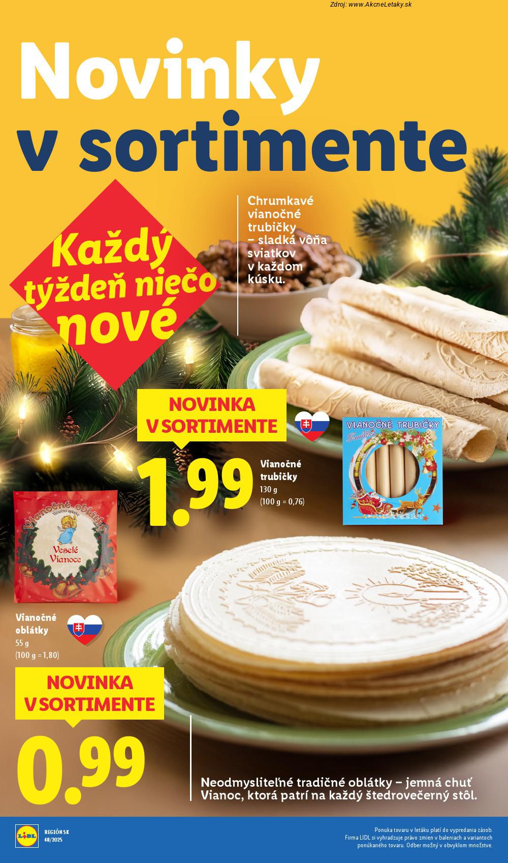 Leták Lidl (24. 11. - 30. 11. 2025) - strana 38 z 90