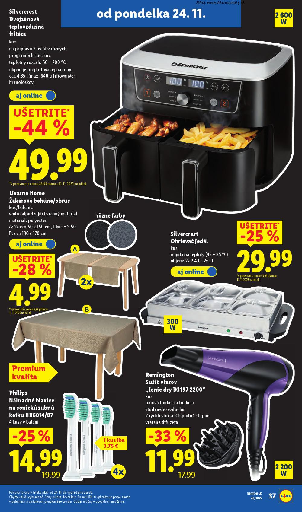 Leták Lidl (24. 11. - 30. 11. 2025) - strana 43 z 90