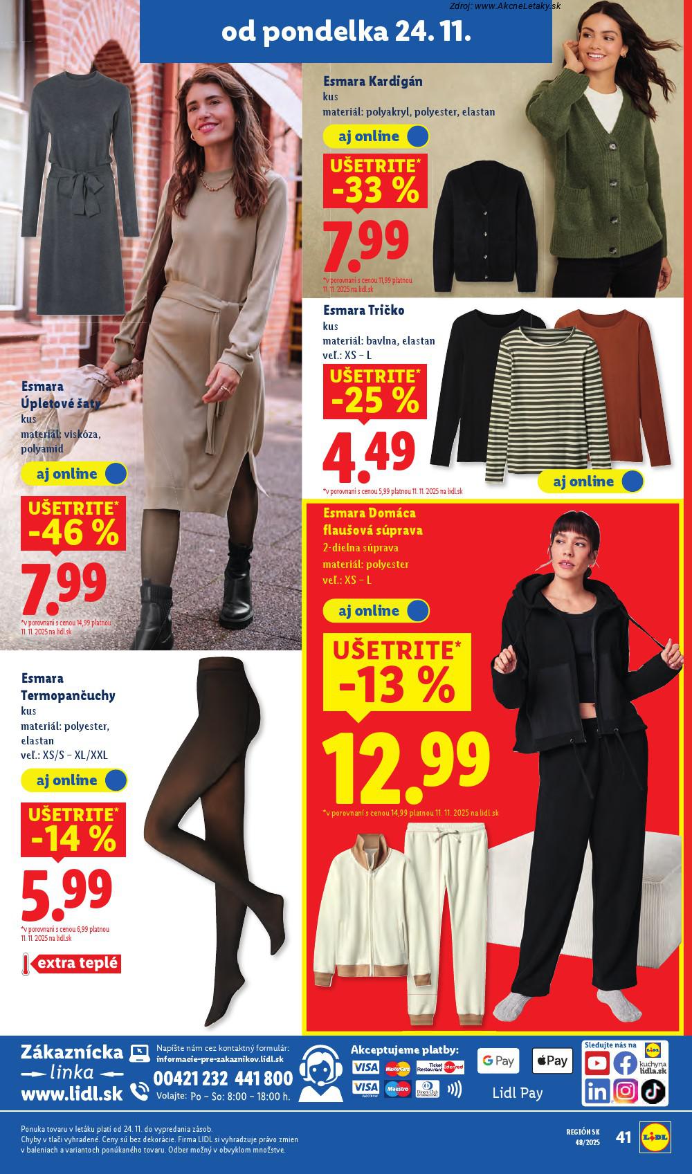 Leták Lidl (24. 11. - 30. 11. 2025) - strana 47 z 90