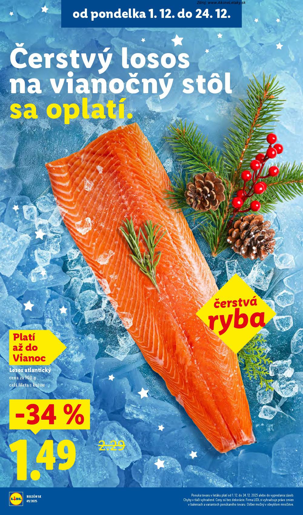 Leták Lidl (1. 12. - 7. 12. 2025) - strana 14 z 100