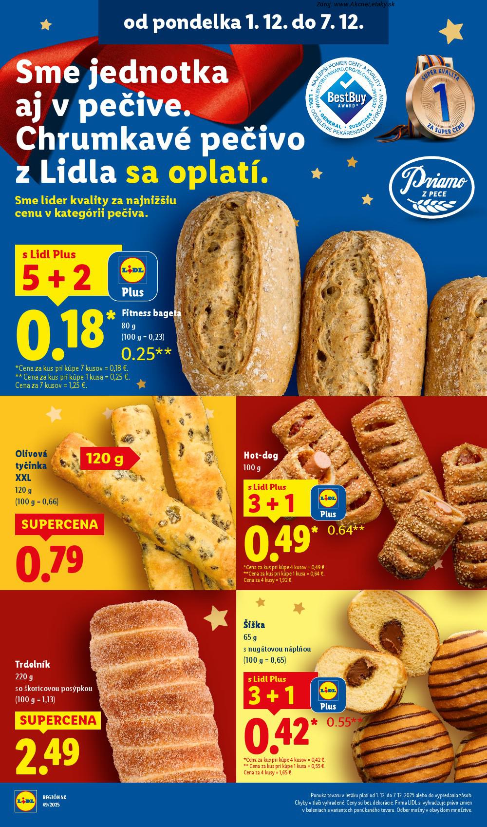 Leták Lidl (1. 12. - 7. 12. 2025) - strana 16 z 100