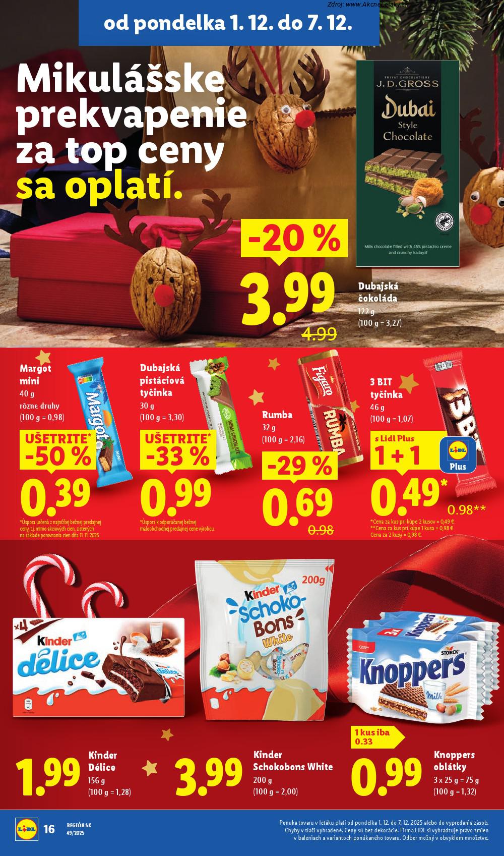 Leták Lidl (1. 12. - 7. 12. 2025) - strana 20 z 100