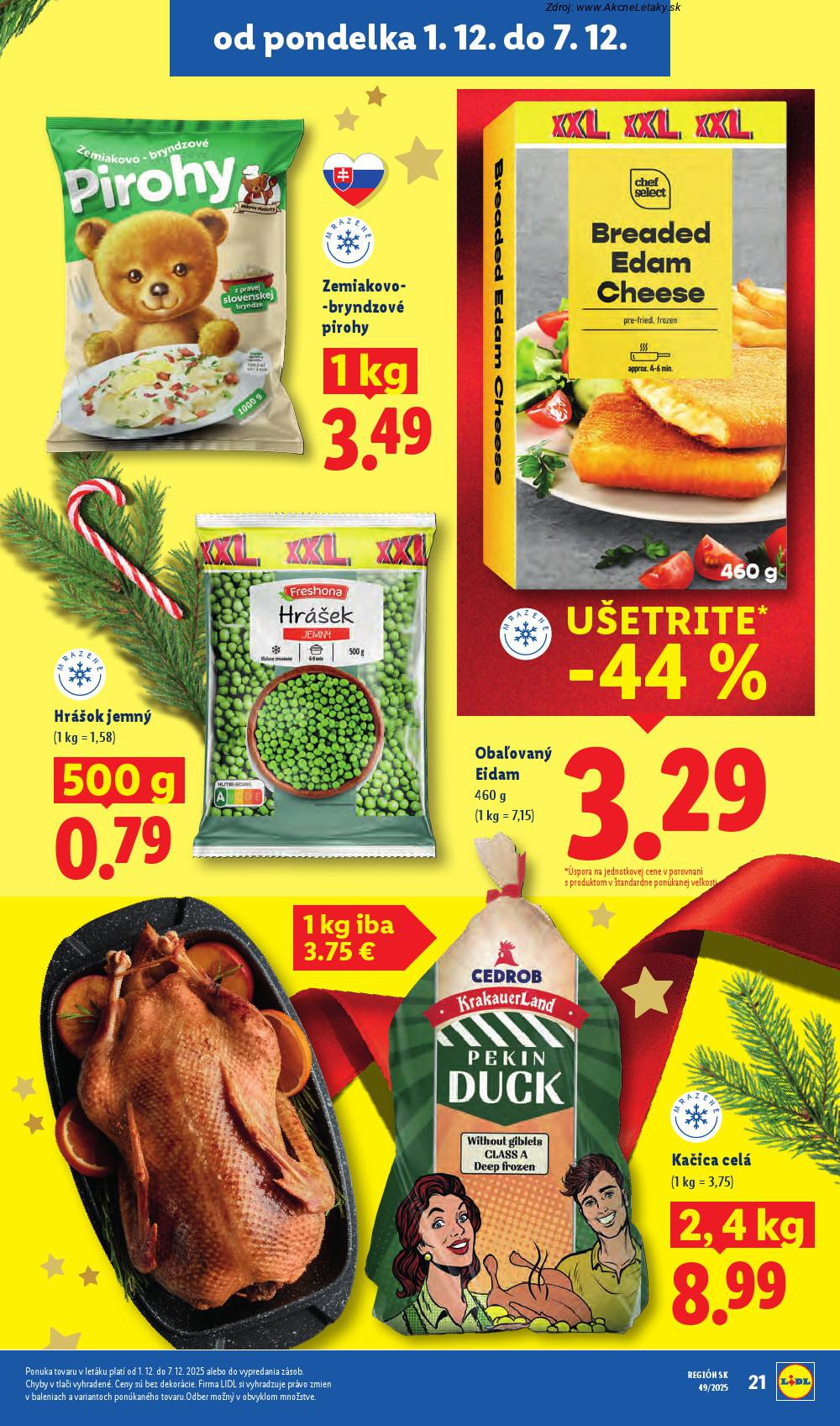 Leták Lidl (1. 12. - 7. 12. 2025) - strana 29 z 100