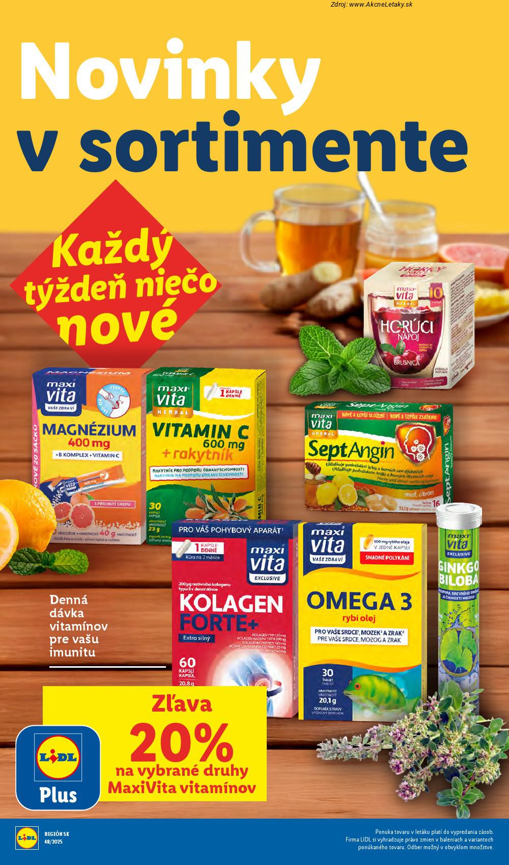 Leták Lidl (1. 12. - 7. 12. 2025) - strana 36 z 100