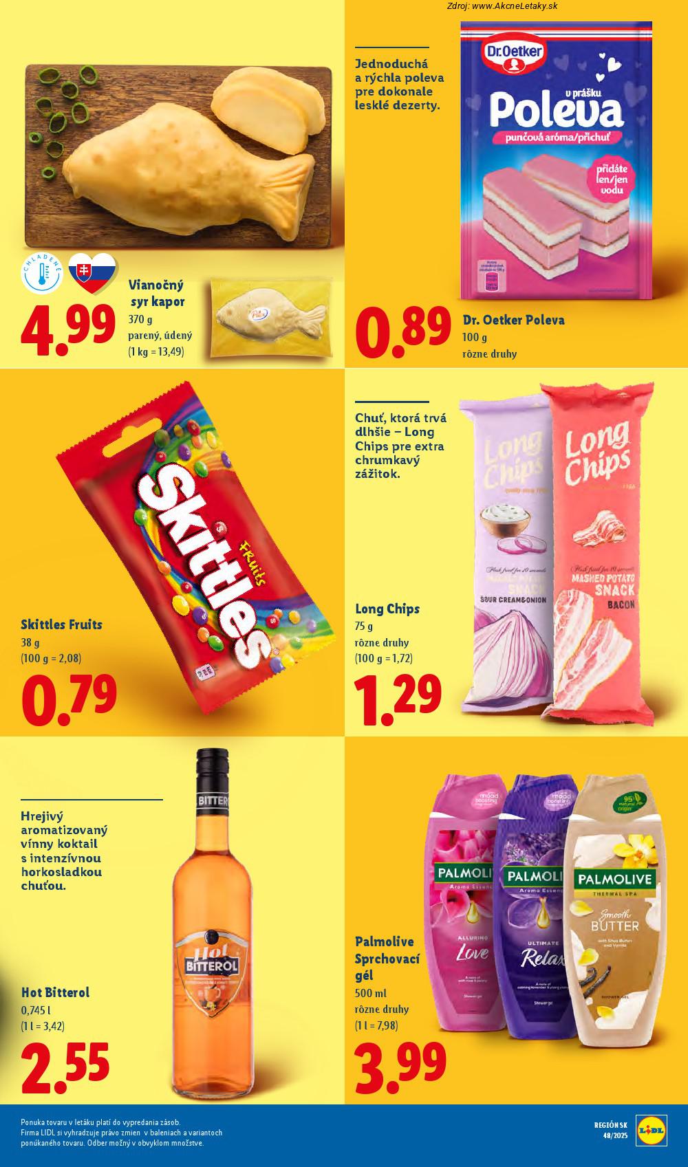Leták Lidl (1. 12. - 7. 12. 2025) - strana 37 z 100