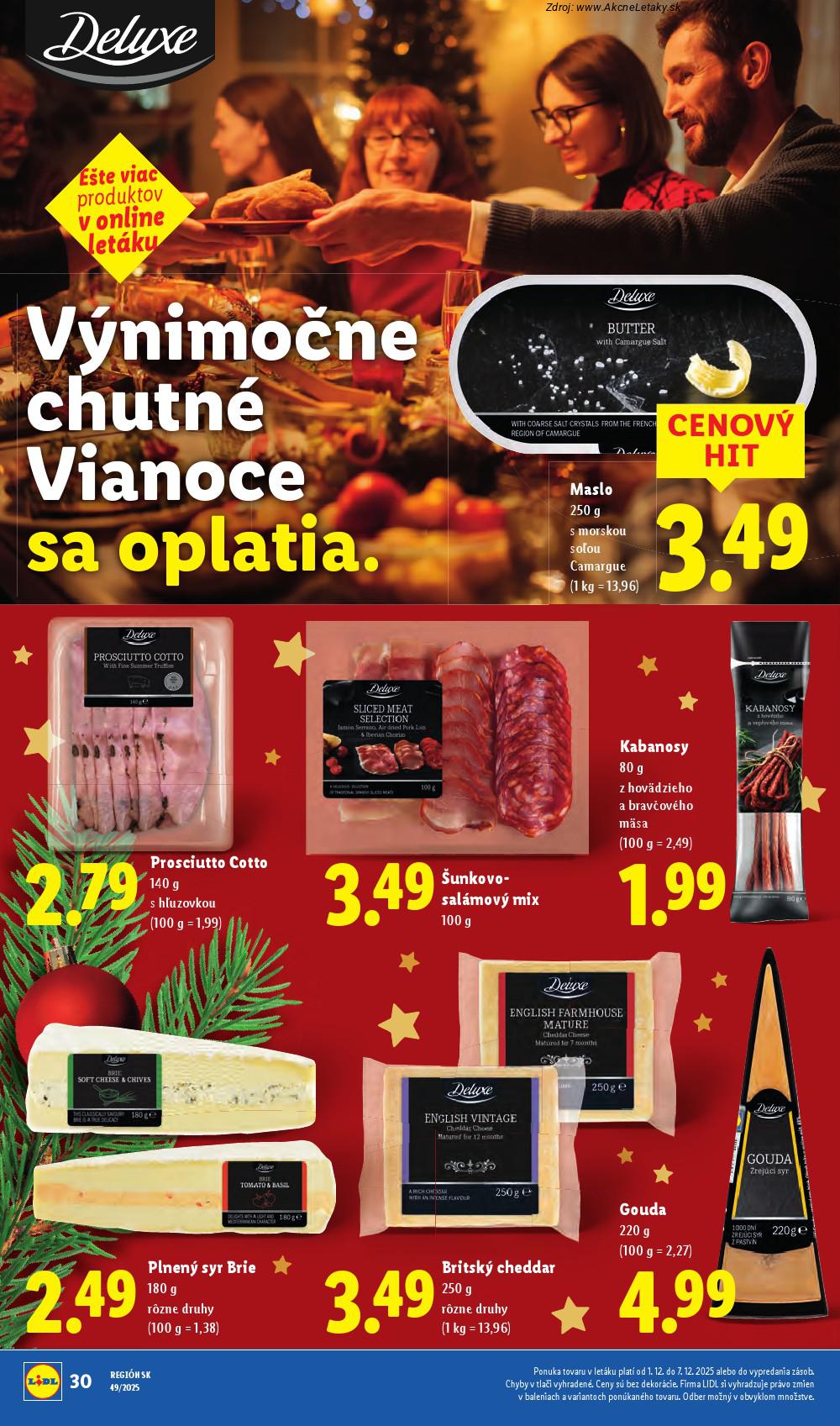 Leták Lidl (1. 12. - 7. 12. 2025) - strana 40 z 100
