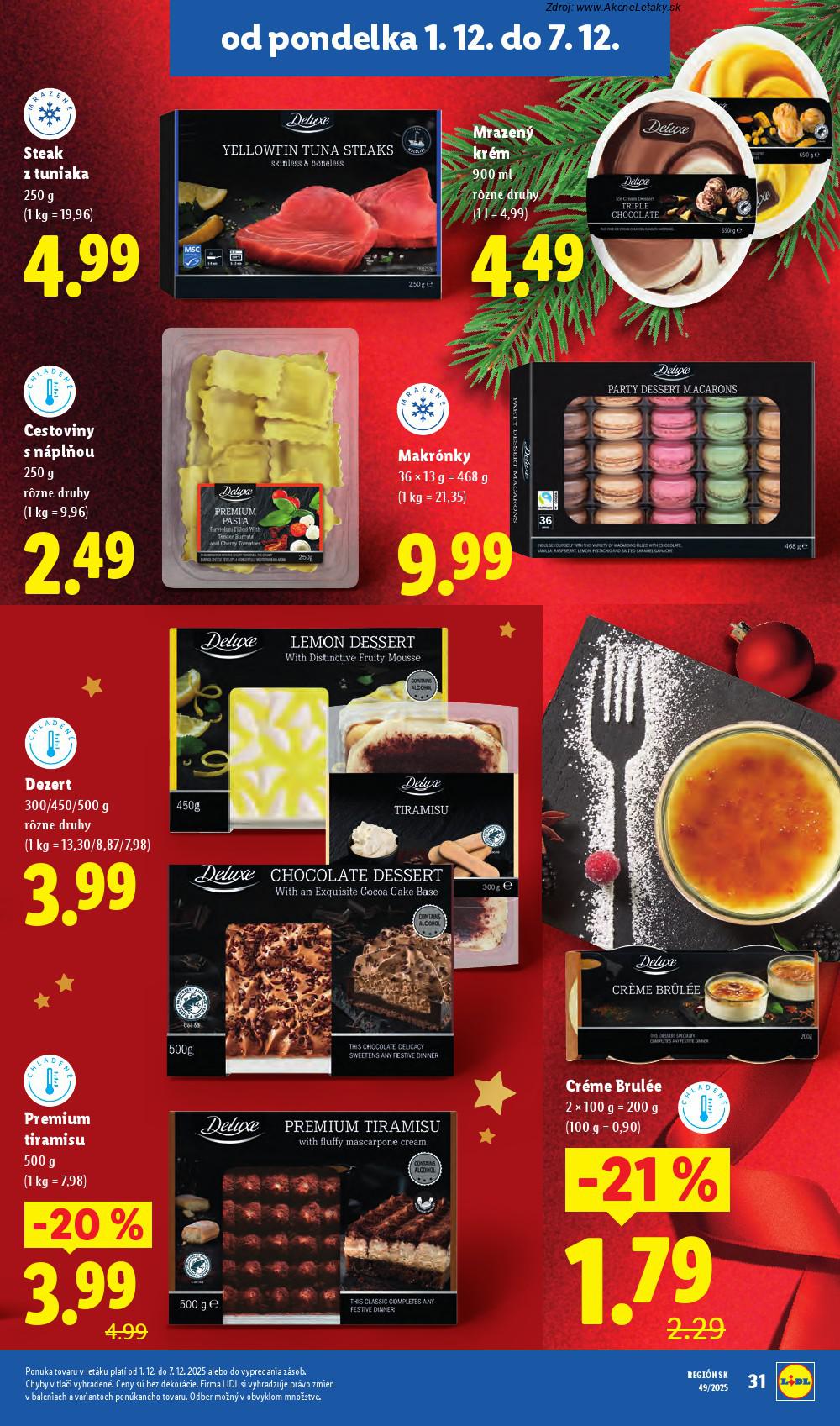 Leták Lidl (1. 12. - 7. 12. 2025) - strana 41 z 100