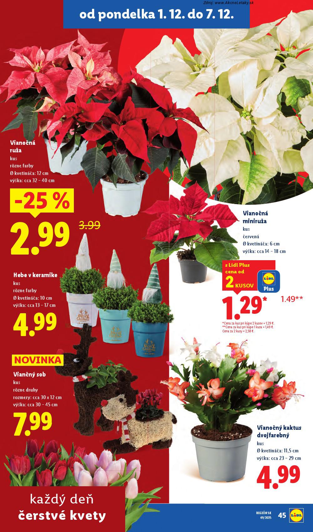 Leták Lidl (1. 12. - 7. 12. 2025) - strana 42 z 100