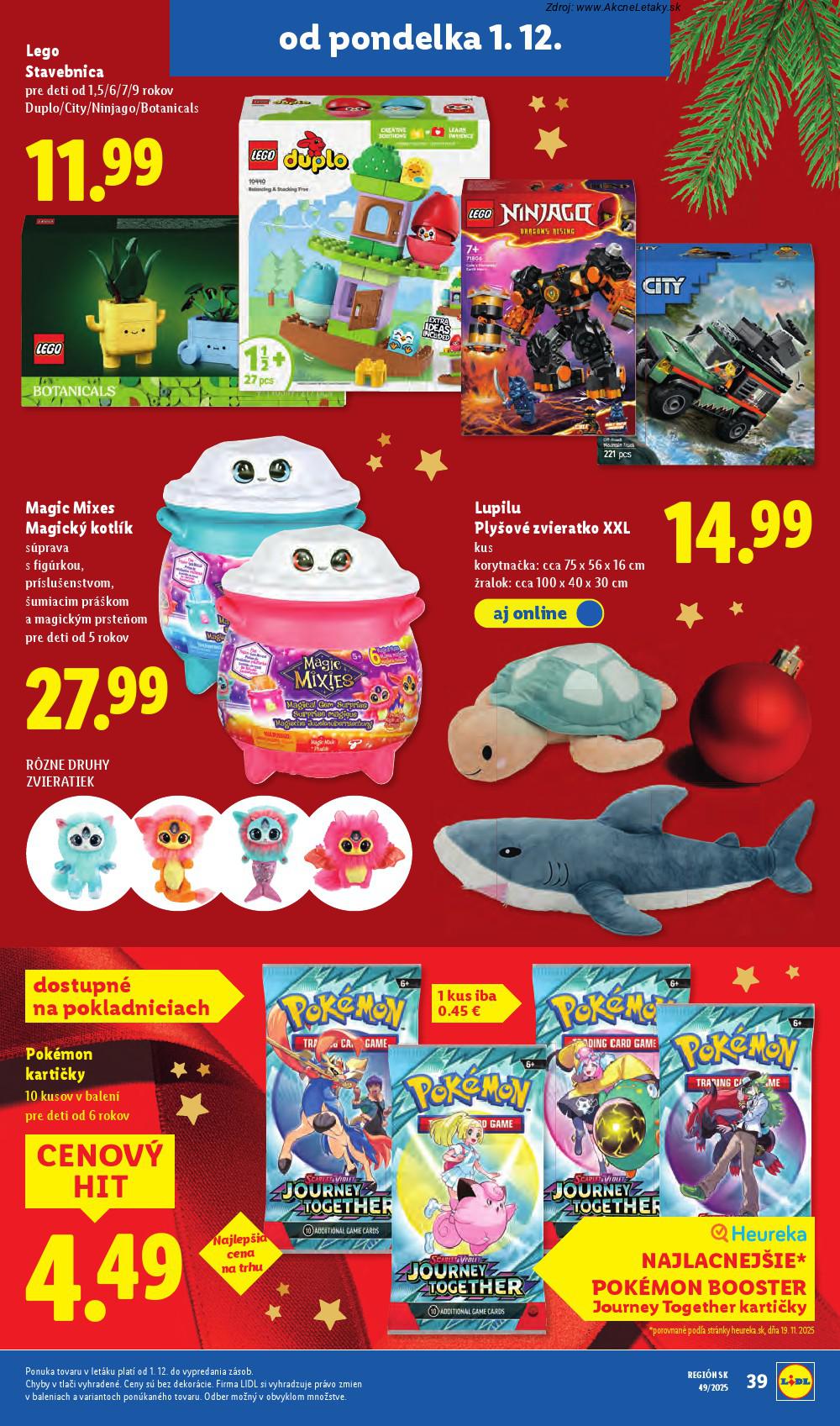 Leták Lidl (1. 12. - 7. 12. 2025) - strana 51 z 100
