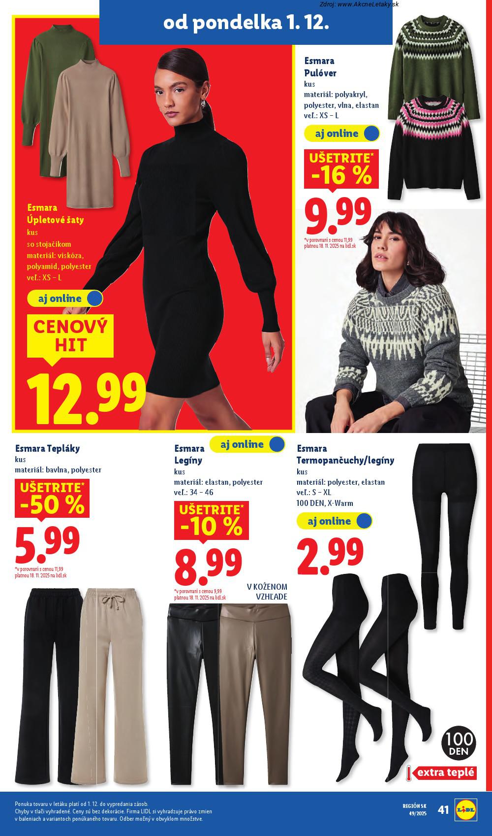 Leták Lidl (1. 12. - 7. 12. 2025) - strana 53 z 100