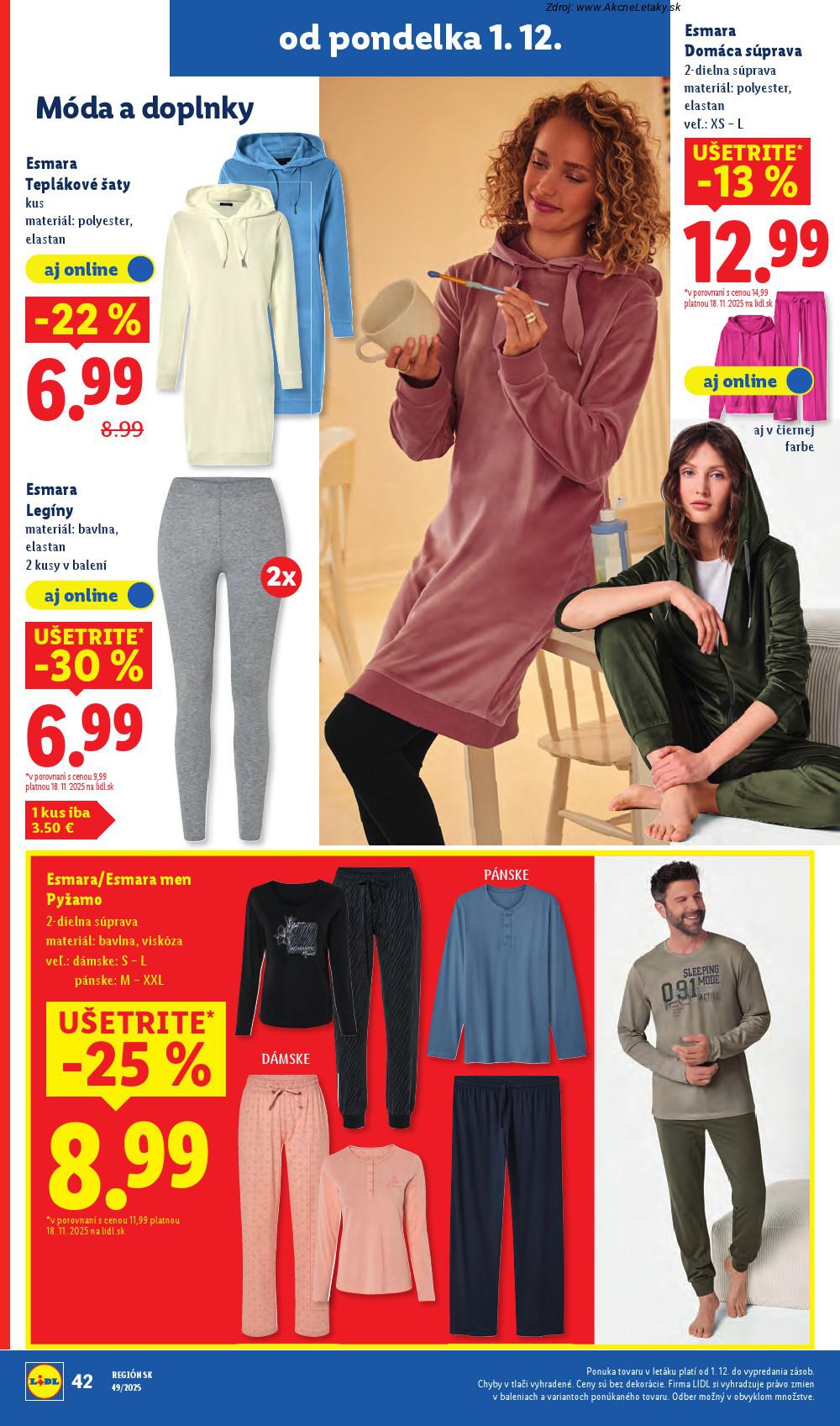 Leták Lidl (1. 12. - 7. 12. 2025) - strana 54 z 100