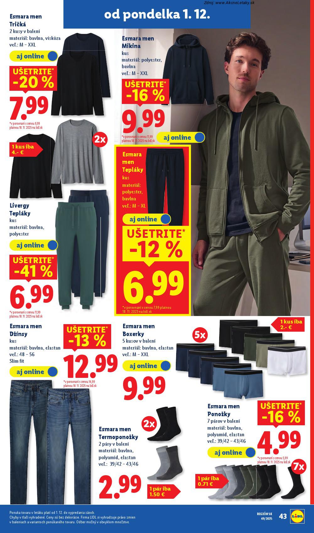 Leták Lidl (1. 12. - 7. 12. 2025) - strana 55 z 100