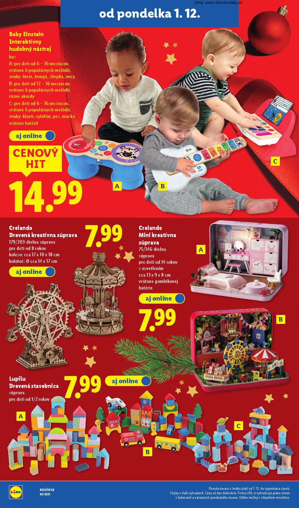 Leták Lidl (1. 12. - 7. 12. 2025) - strana 56 z 100