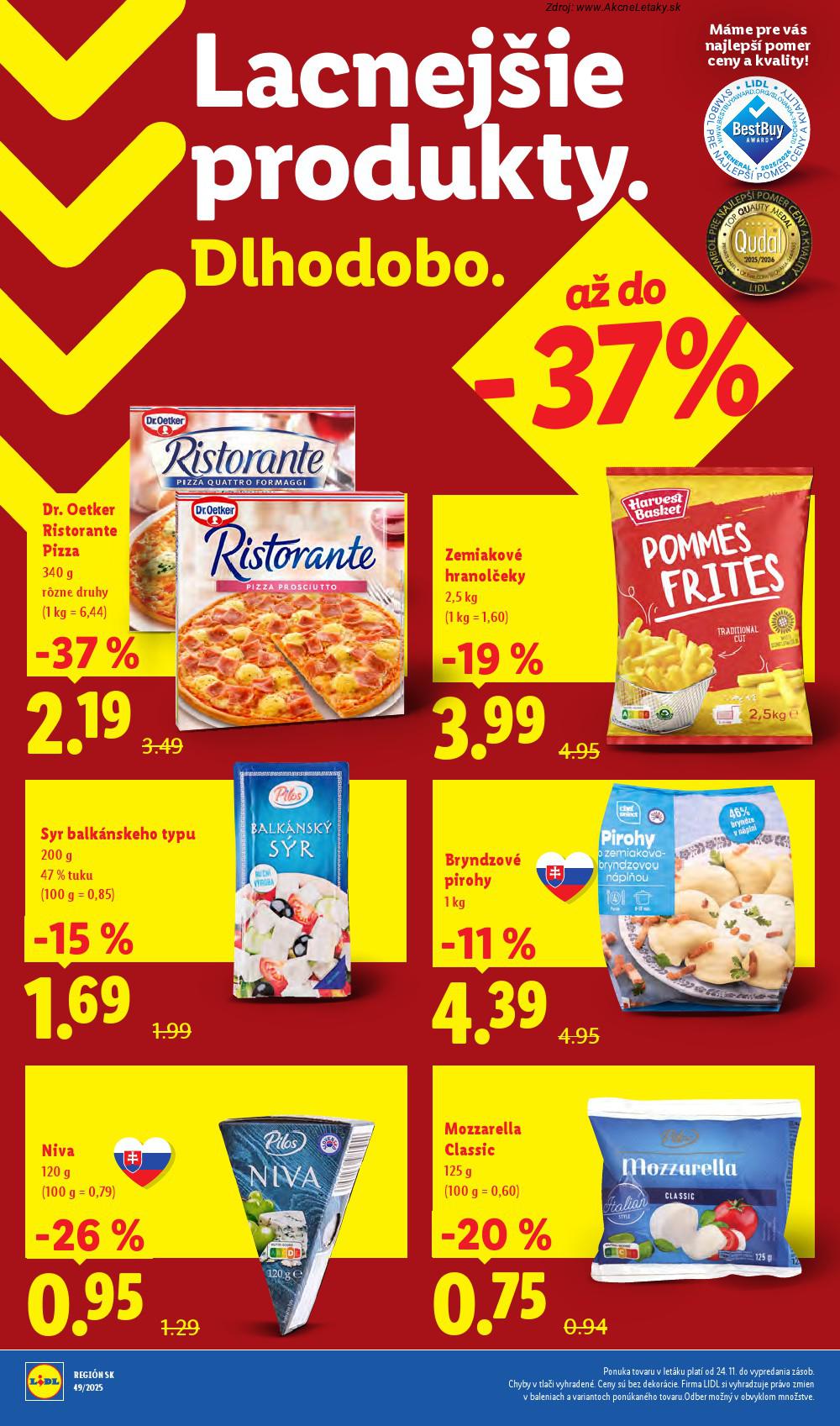 Leták Lidl (1. 12. - 7. 12. 2025) - strana 64 z 100