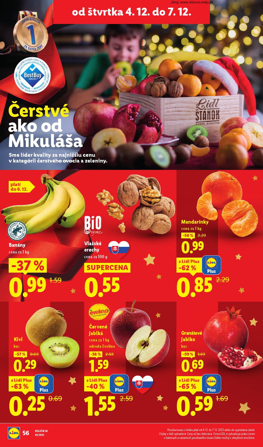 Leták Lidl (1. 12. - 7. 12. 2025) - strana 68 z 100