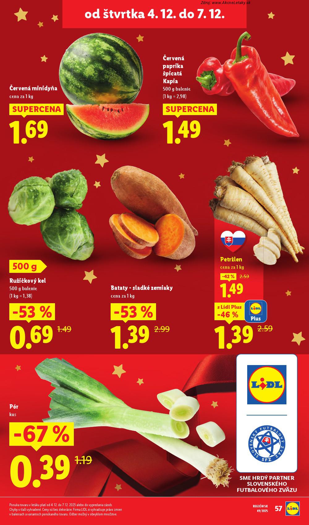 Leták Lidl (1. 12. - 7. 12. 2025) - strana 69 z 100