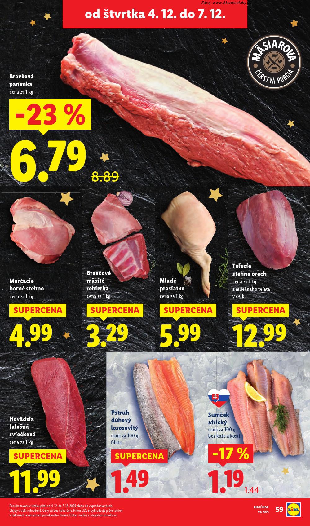 Leták Lidl (1. 12. - 7. 12. 2025) - strana 71 z 100