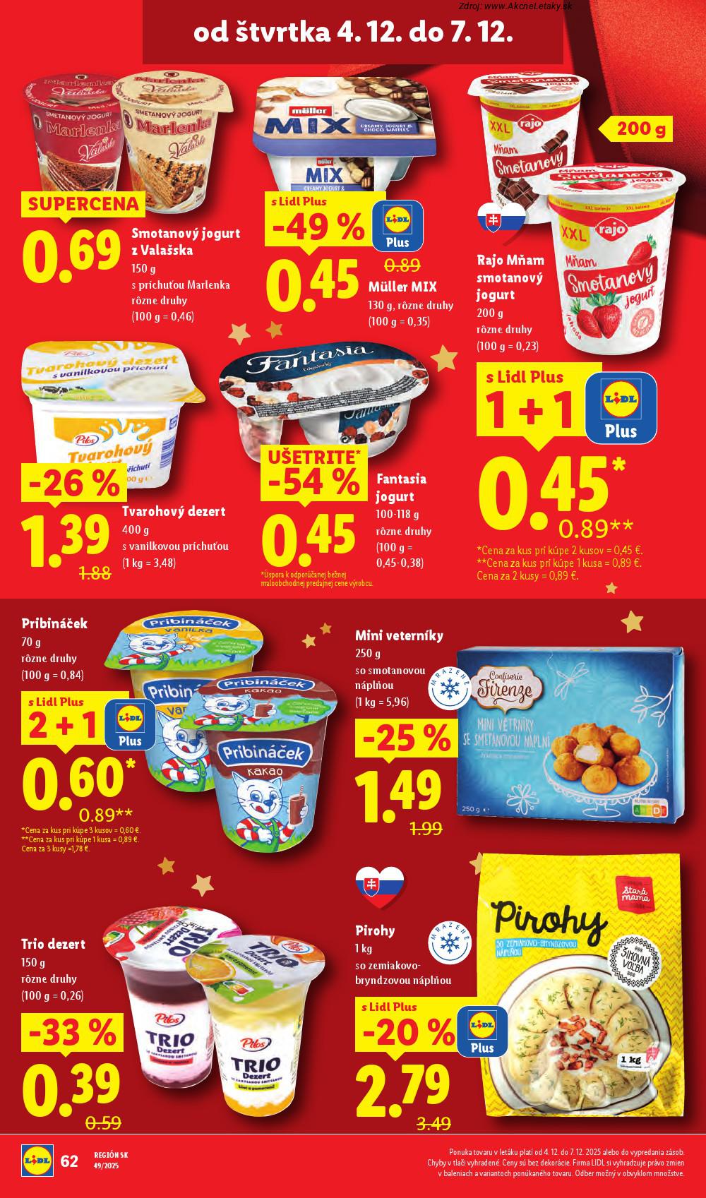 Leták Lidl (1. 12. - 7. 12. 2025) - strana 74 z 100