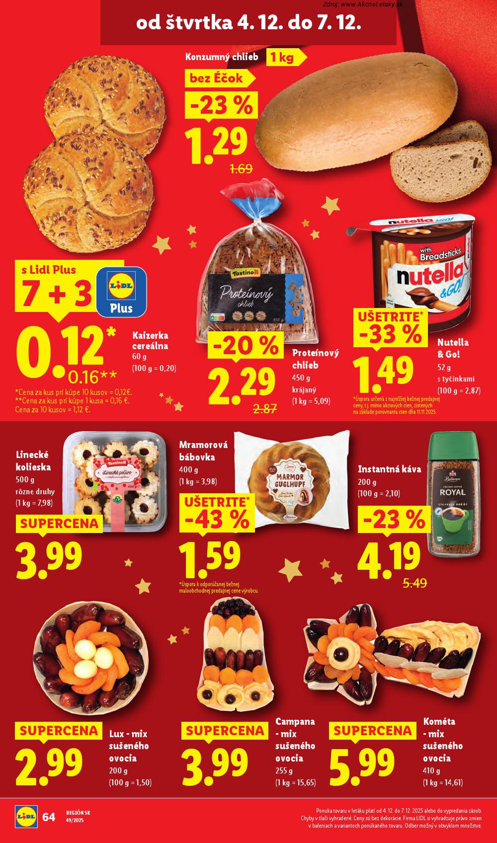 Leták Lidl (1. 12. - 7. 12. 2025) - strana 76 z 100