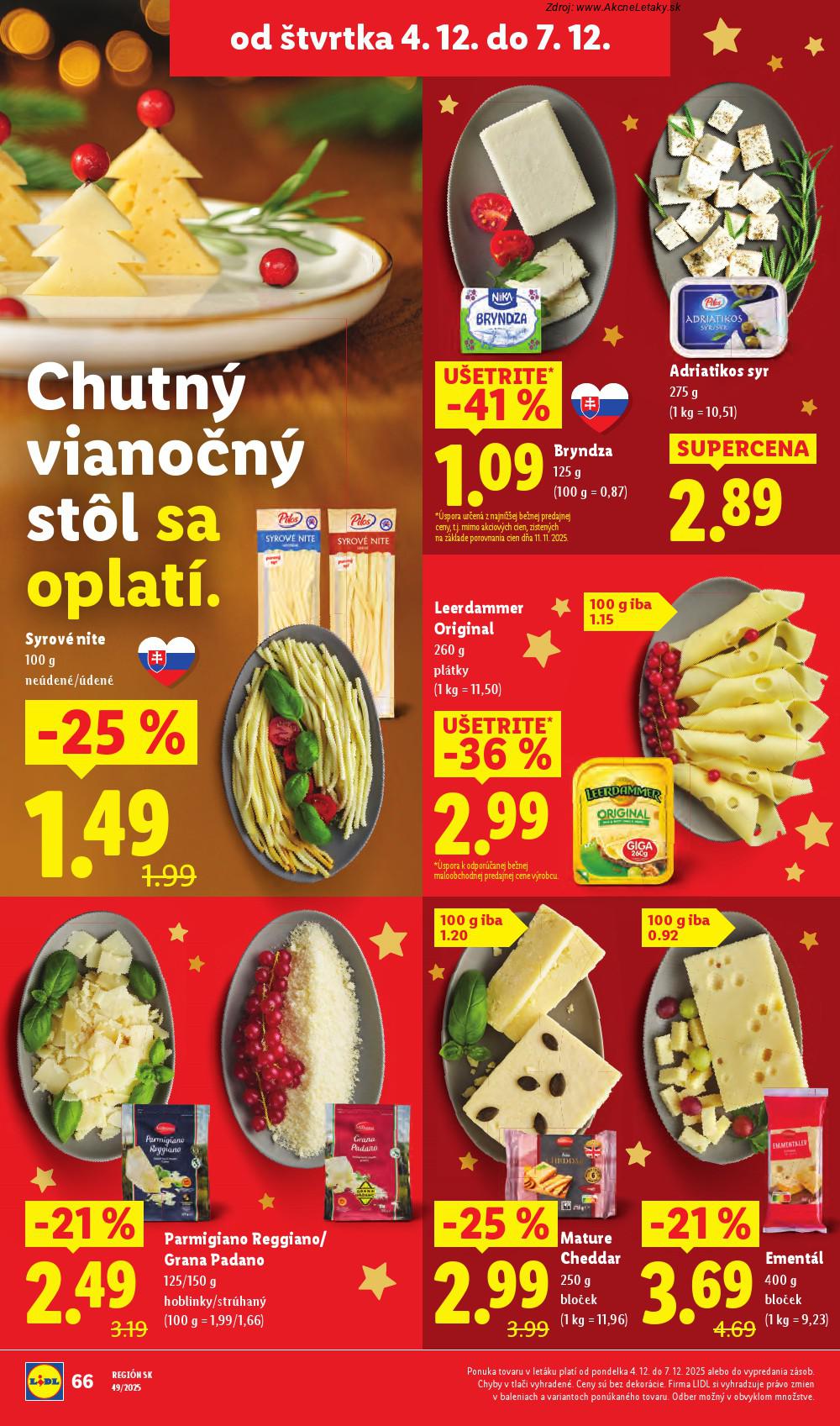 Leták Lidl (1. 12. - 7. 12. 2025) - strana 78 z 100