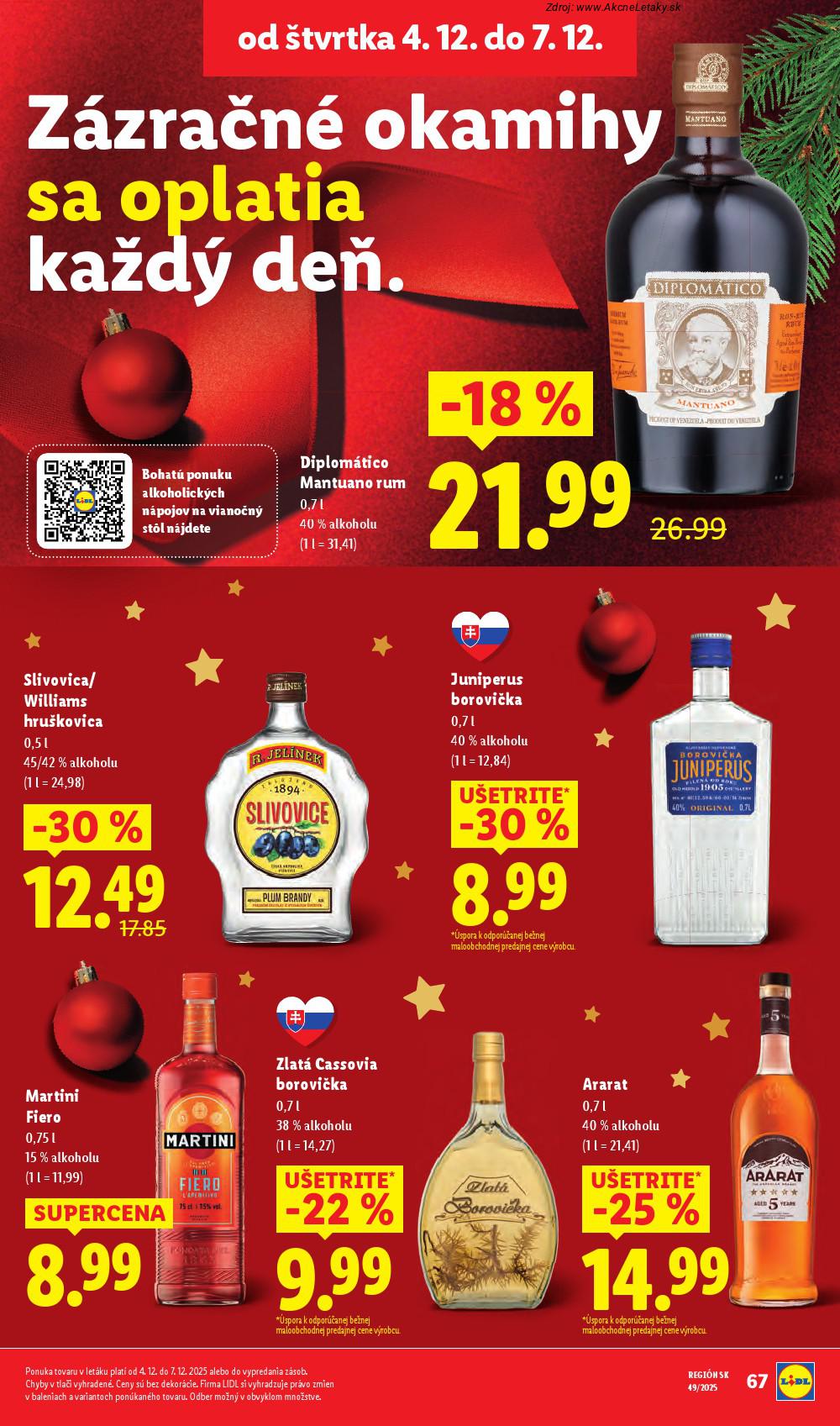 Leták Lidl (1. 12. - 7. 12. 2025) - strana 79 z 100