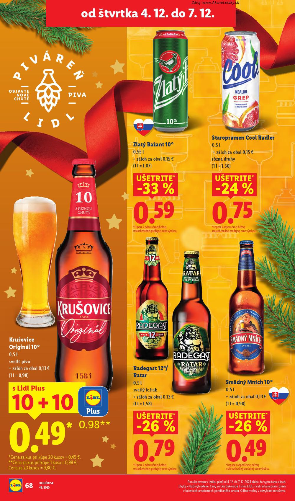 Leták Lidl (1. 12. - 7. 12. 2025) - strana 80 z 100