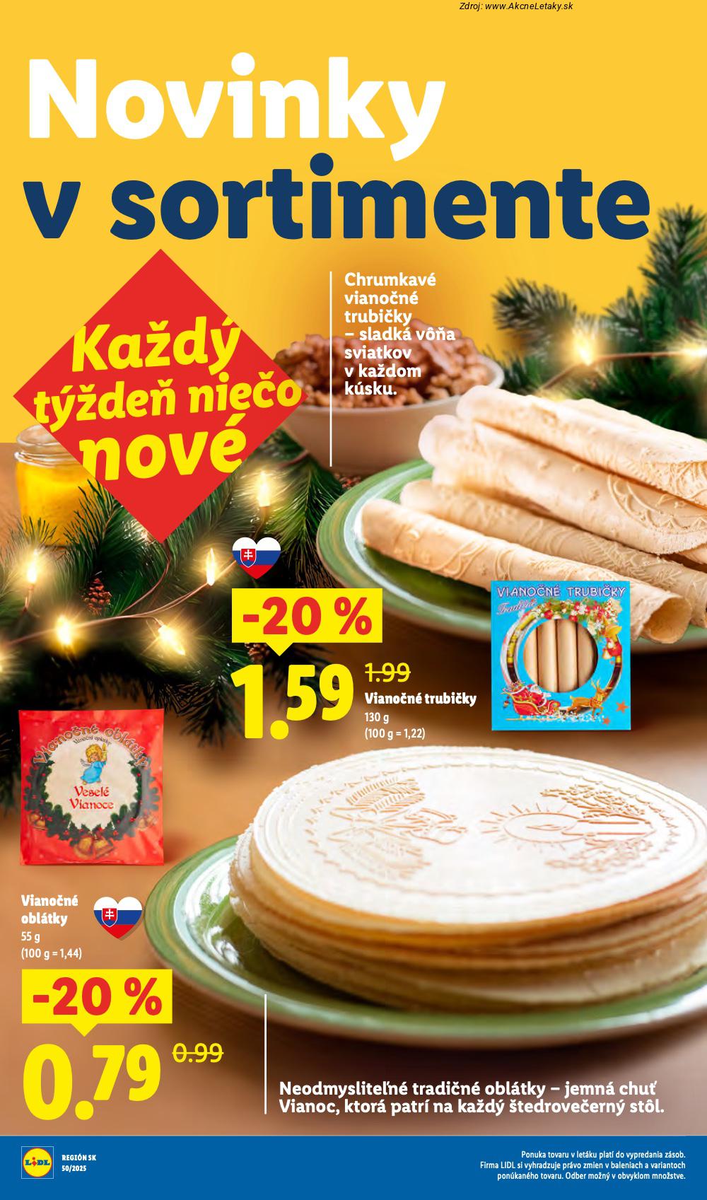 Leták Lidl (8. 12. - 14. 12. 2025) - strana 44 z 103
