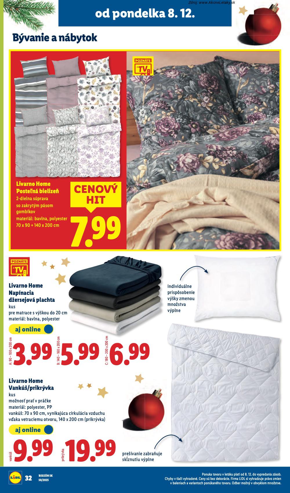 Leták Lidl (8. 12. - 14. 12. 2025) - strana 48 z 103