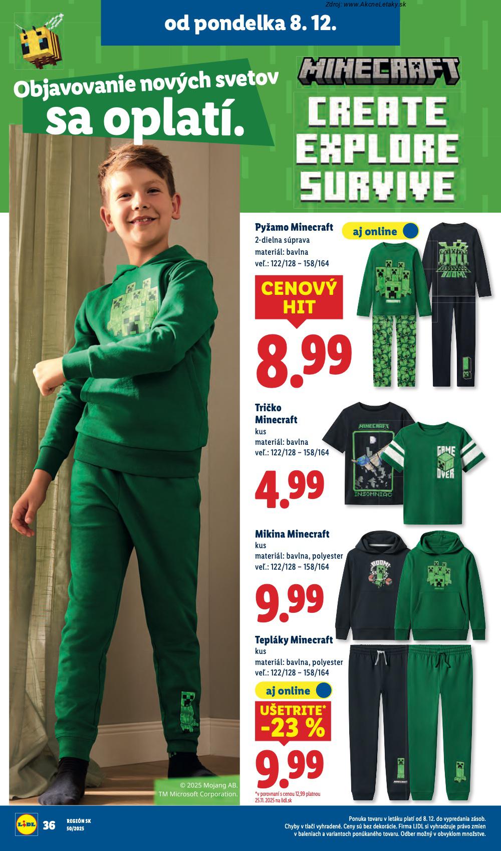 Leták Lidl (8. 12. - 14. 12. 2025) - strana 52 z 103