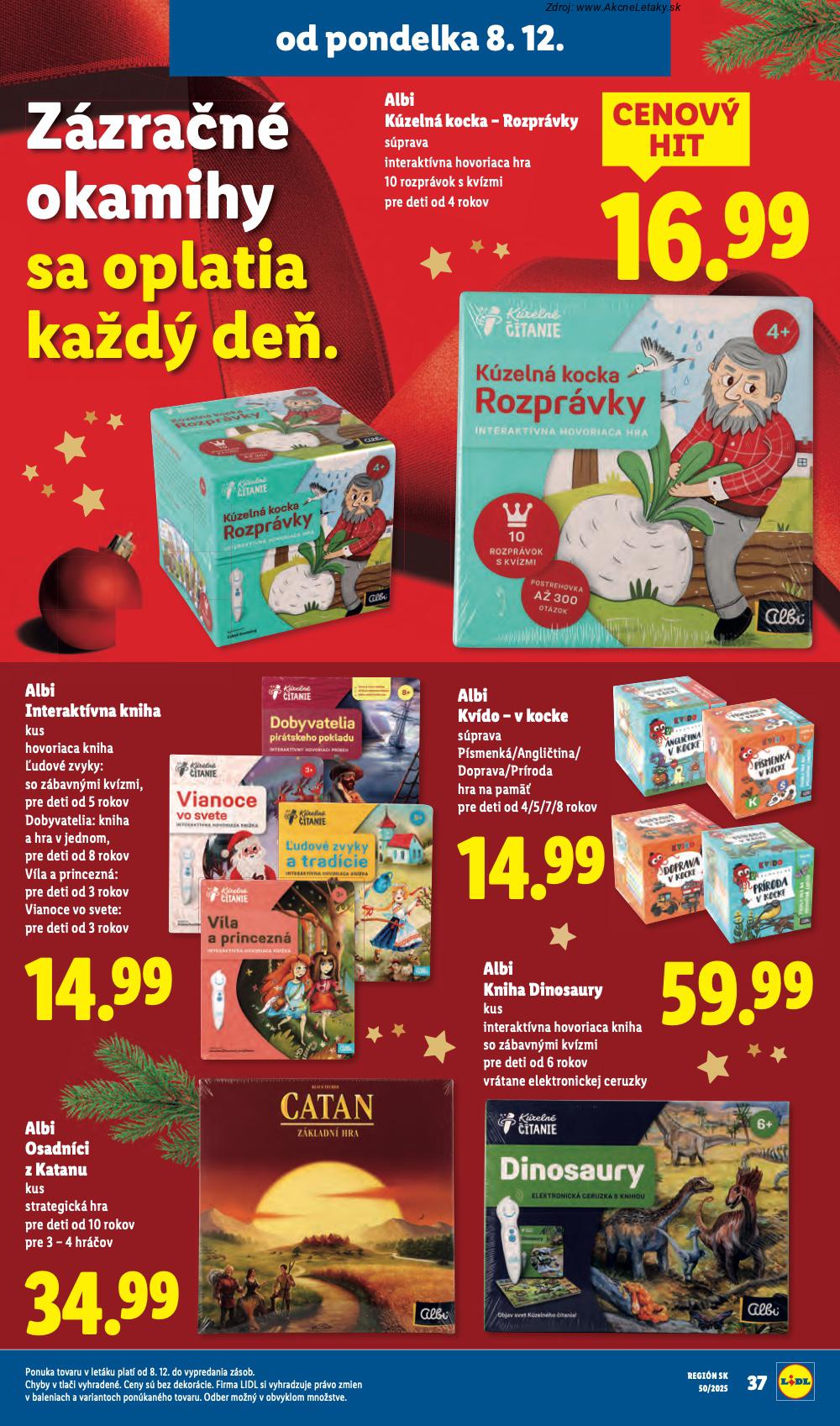Leták Lidl (8. 12. - 14. 12. 2025) - strana 53 z 103
