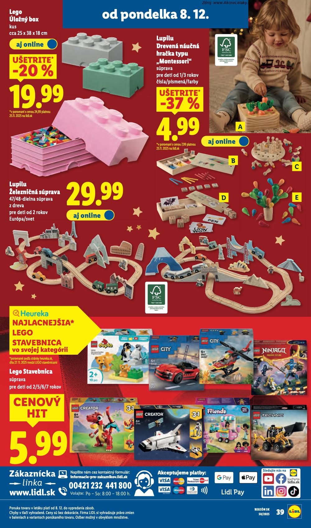 Leták Lidl (8. 12. - 14. 12. 2025) - strana 55 z 103