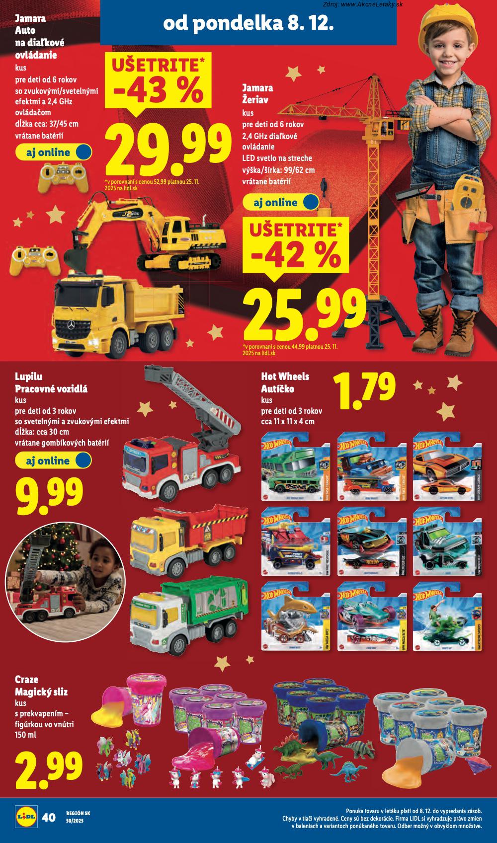 Leták Lidl (8. 12. - 14. 12. 2025) - strana 56 z 103