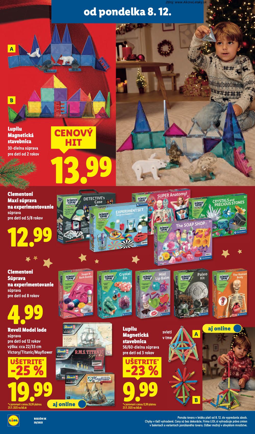 Leták Lidl (8. 12. - 14. 12. 2025) - strana 58 z 103
