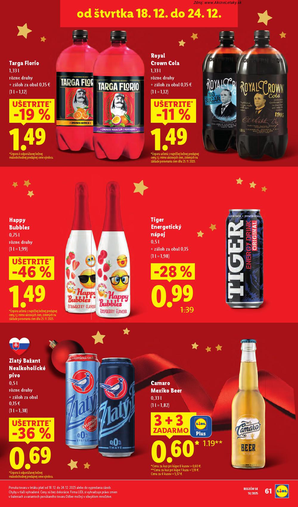 Leták Lidl (18. 12. - 24. 12. 2025) - strana 11 z 39