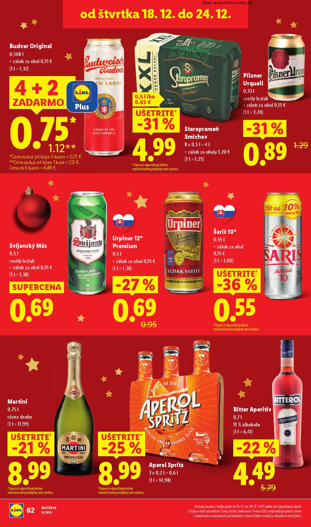 Leták Lidl (18. 12. - 24. 12. 2025) - strana 12 z 39