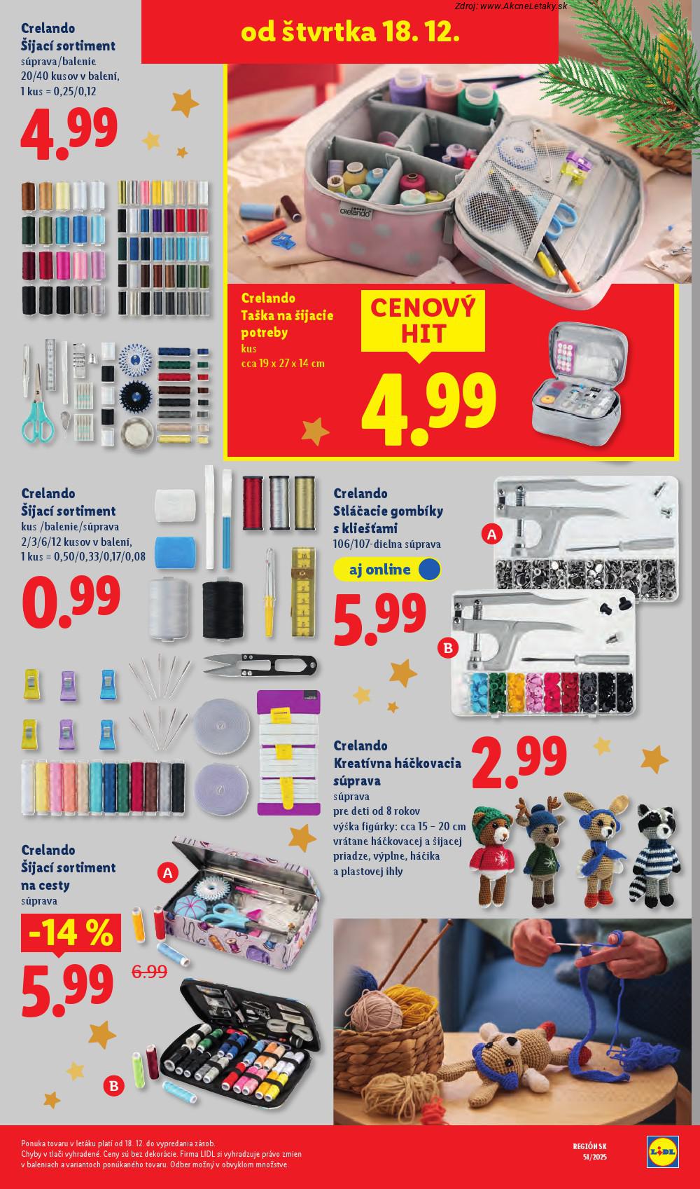 Leták Lidl (18. 12. - 24. 12. 2025) - strana 24 z 39