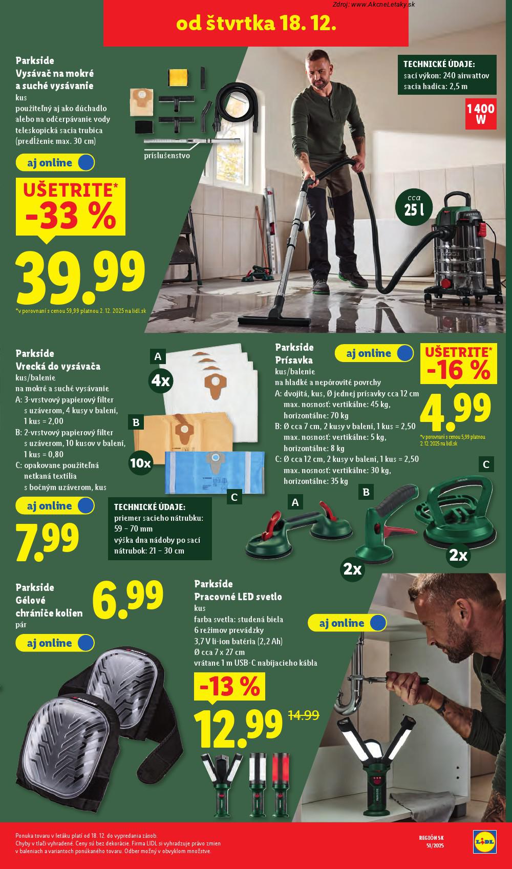 Leták Lidl (18. 12. - 24. 12. 2025) - strana 27 z 39