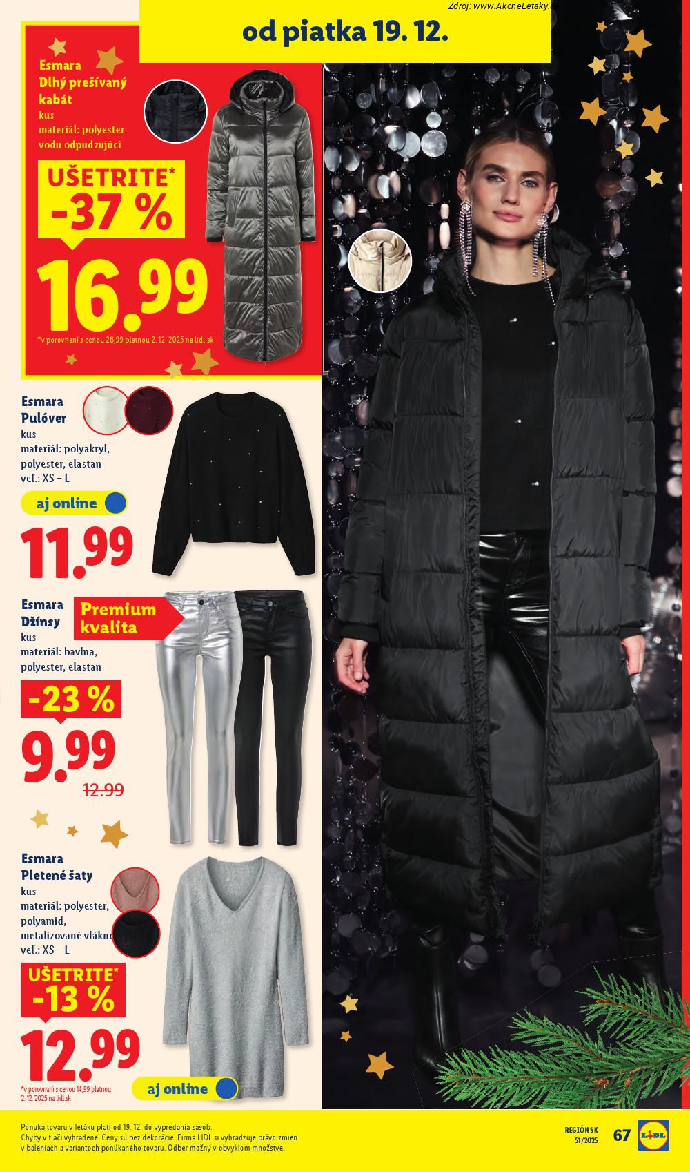 Leták Lidl (18. 12. - 24. 12. 2025) - strana 29 z 39