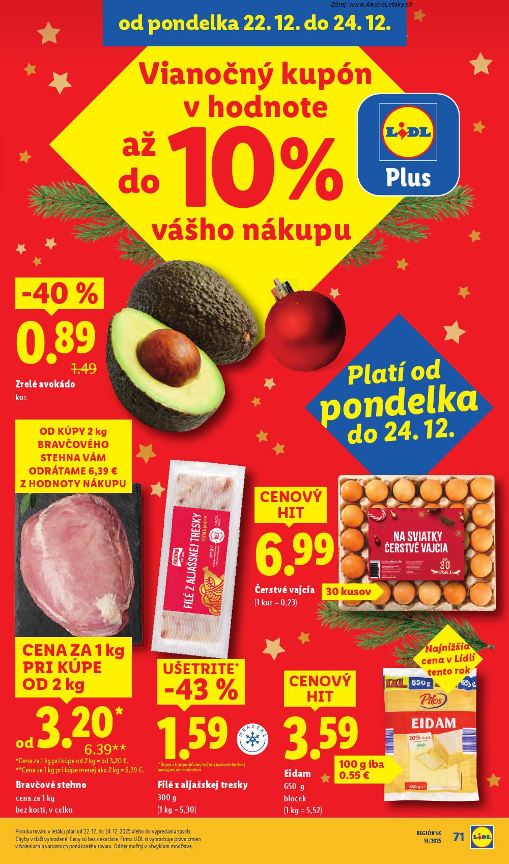 Leták Lidl (18. 12. - 24. 12. 2025) - strana 31 z 39