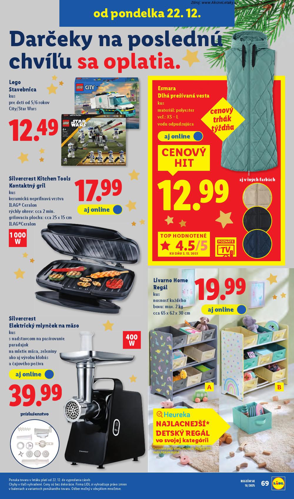 Leták Lidl (18. 12. - 24. 12. 2025) - strana 33 z 39
