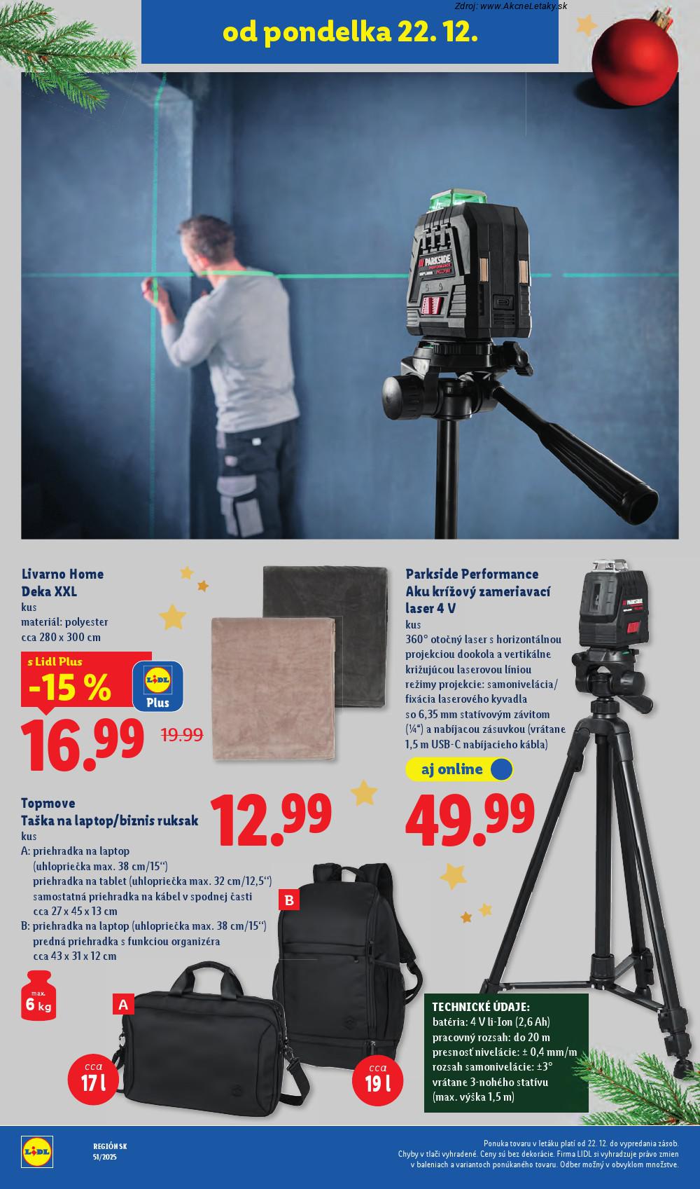 Leták Lidl (18. 12. - 24. 12. 2025) - strana 34 z 39