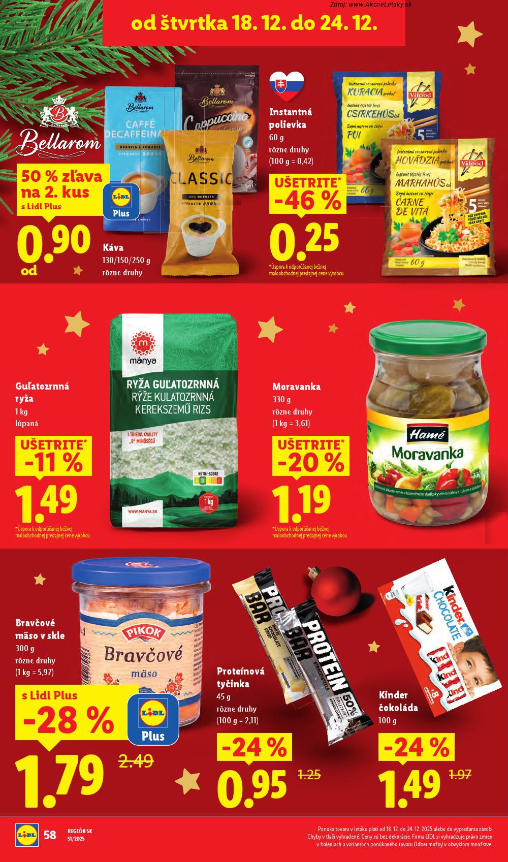 Leták Lidl (18. 12. - 24. 12. 2025) - strana 8 z 39