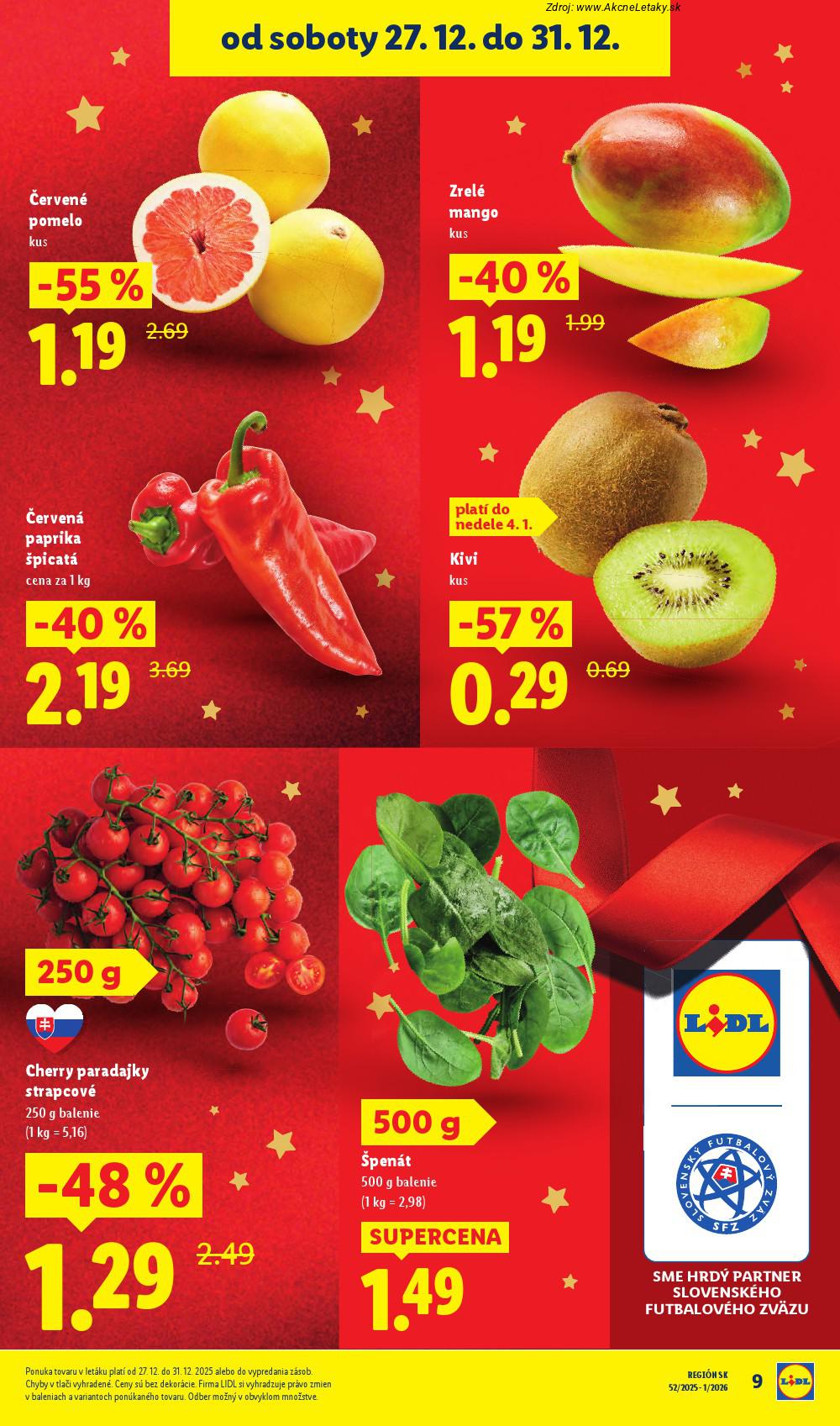 Leták Lidl (27. 12. - 31. 12. 2025) - strana 11 z 103