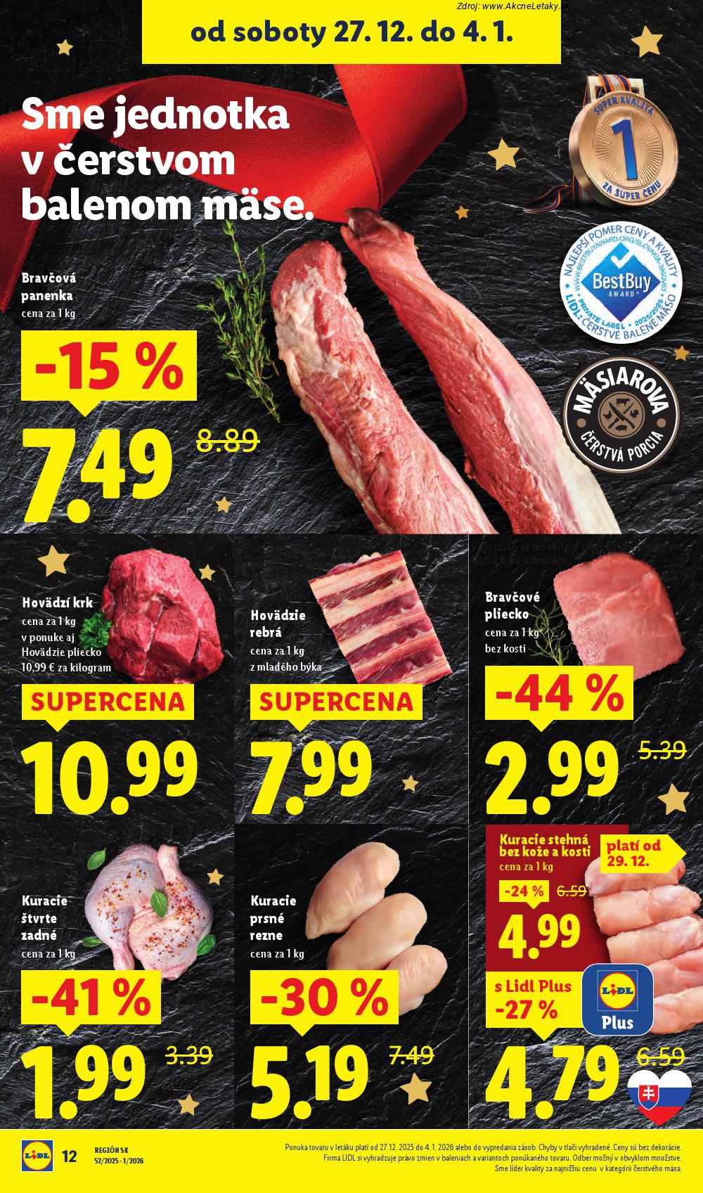 Leták Lidl (27. 12. - 31. 12. 2025) - strana 16 z 103