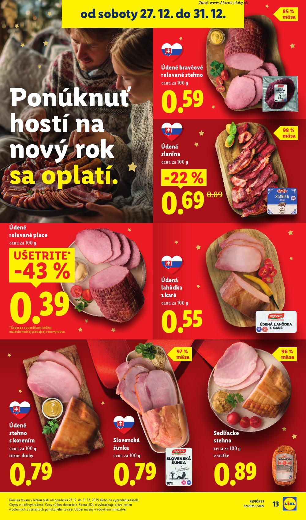 Leták Lidl (27. 12. - 31. 12. 2025) - strana 17 z 103