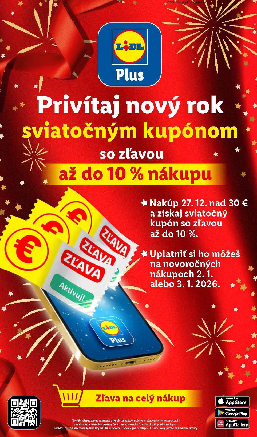 Leták Lidl (27. 12. - 31. 12. 2025) - strana 2 z 103