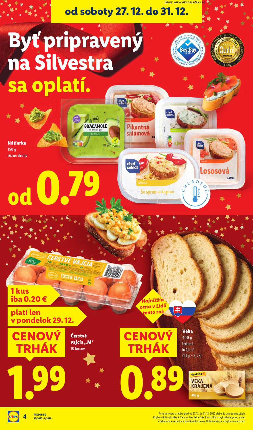 Leták Lidl (27. 12. - 31. 12. 2025) - strana 6 z 103