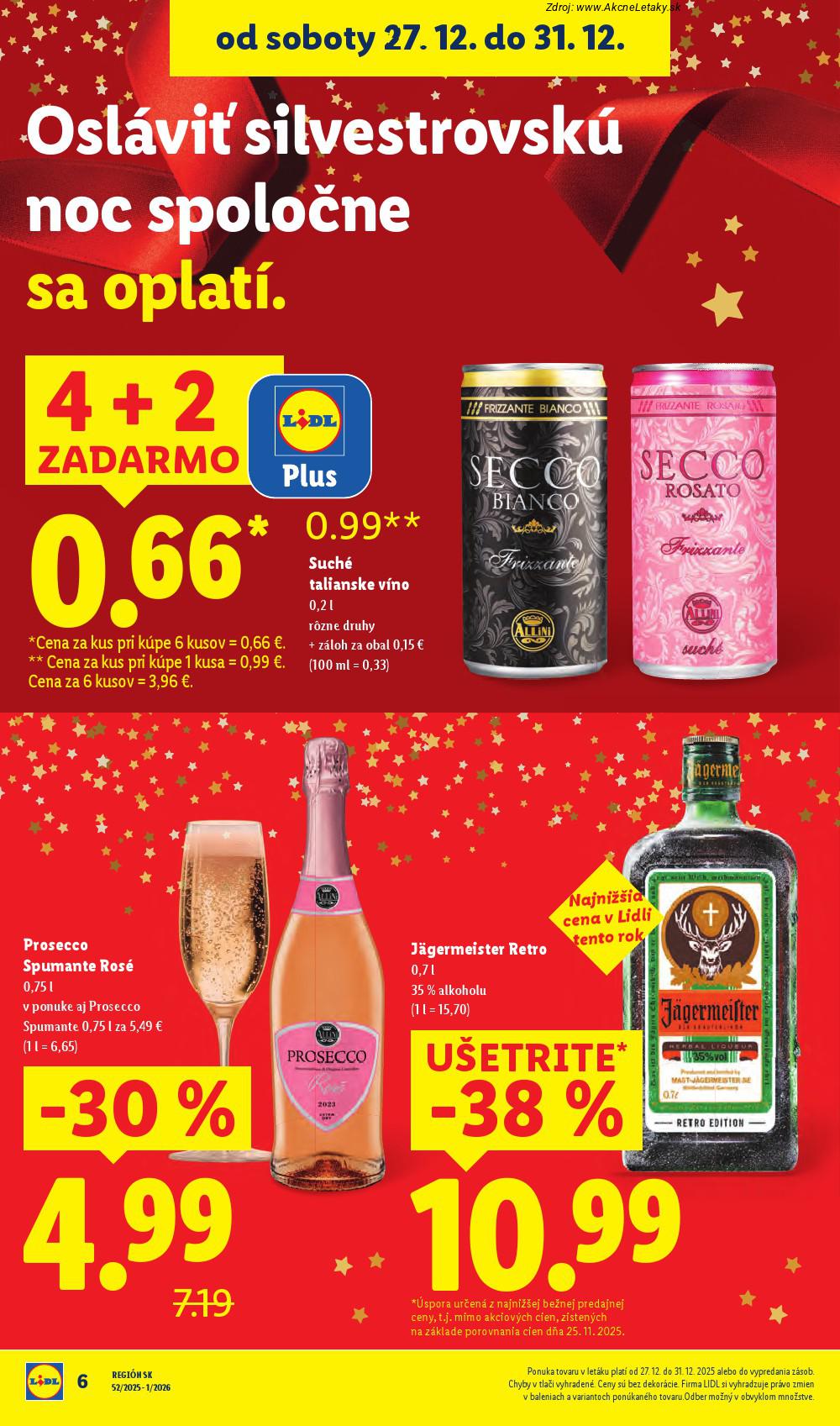 Leták Lidl (27. 12. - 31. 12. 2025) - strana 8 z 103