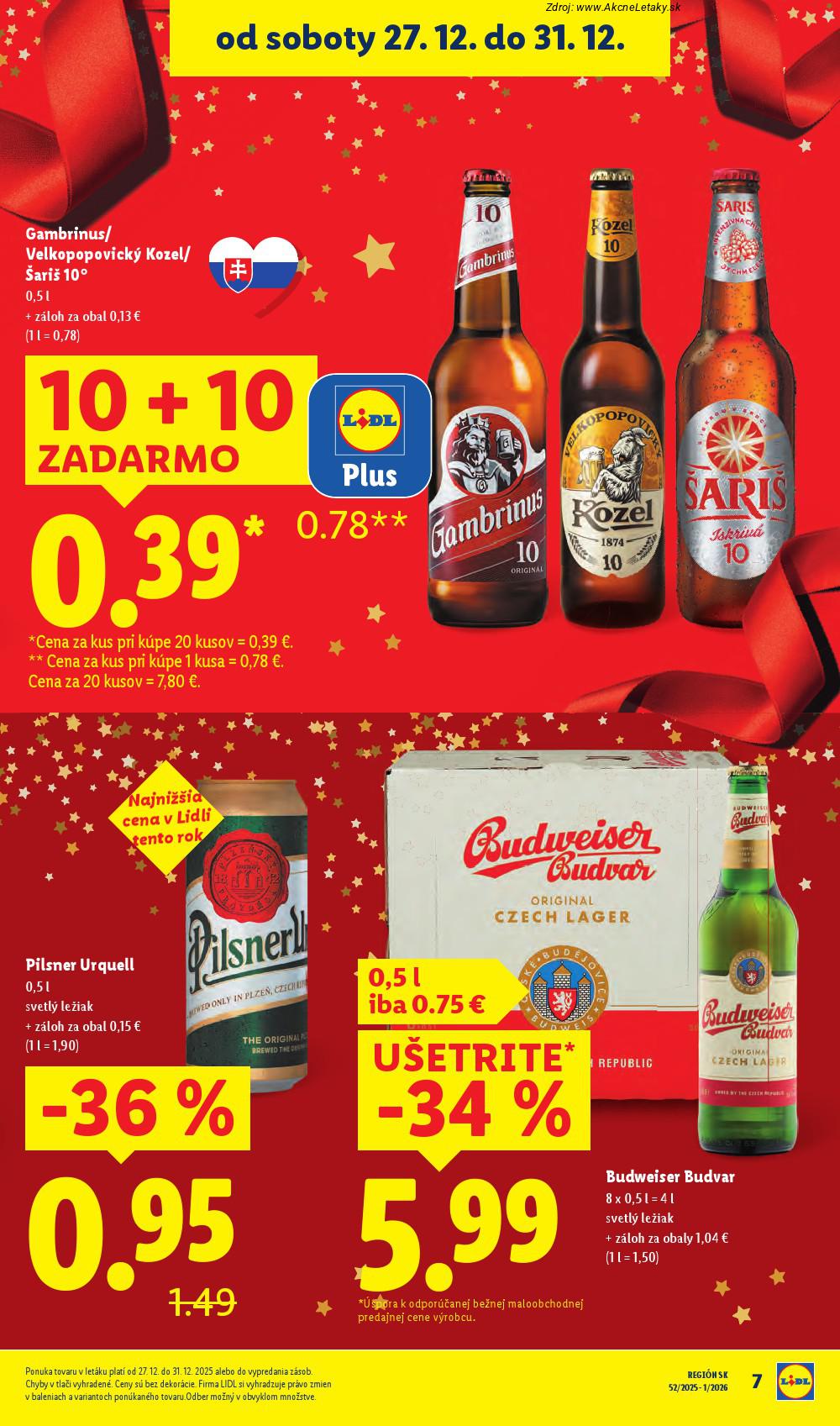 Leták Lidl (27. 12. - 31. 12. 2025) - strana 9 z 103