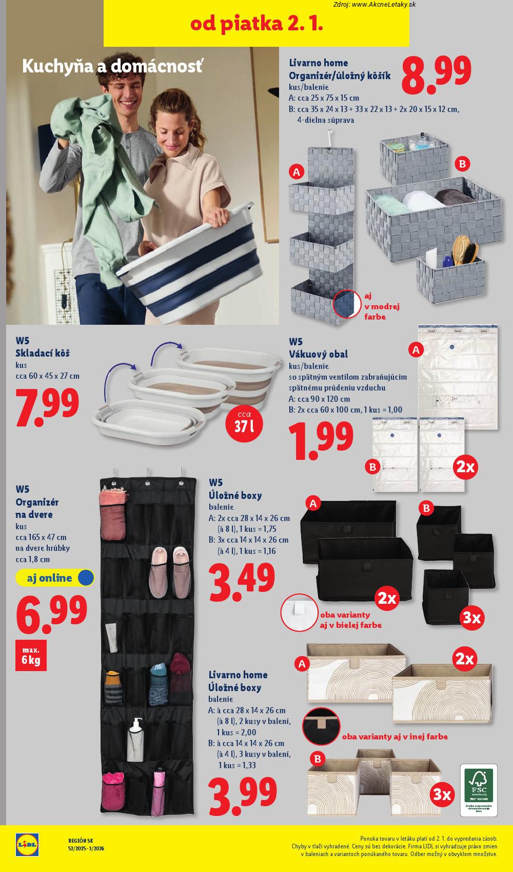 Leták Lidl (27. 12. - 31. 12. 2025) - strana 96 z 103
